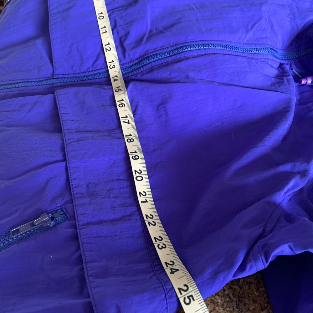 Eddie Bauer vintage windbreaker jacket purple XL - Picture 8 of 8